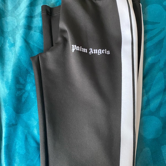 Palm Angels Black Logo Over Leggings - Picture 3 of 4